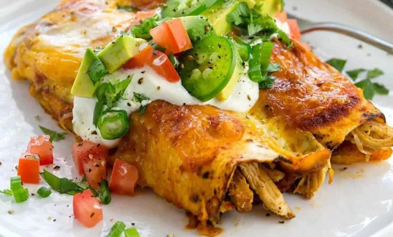 آنچیلادای مرغ