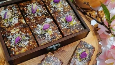 طرز تهیه اسنک خرما ویژه افطاری1