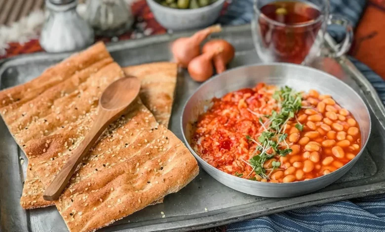 املت لوبیا شاپوری