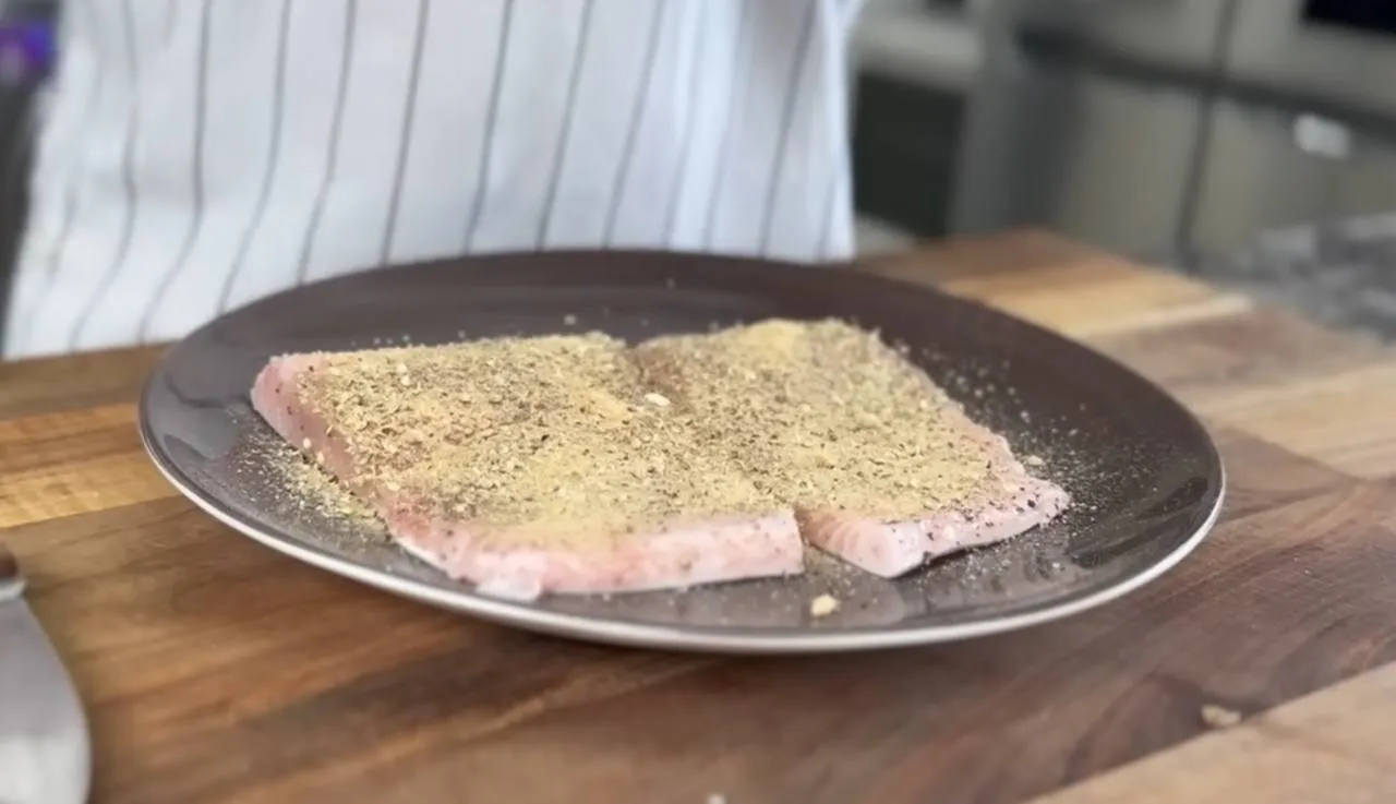 سبزی پلو با ماهی