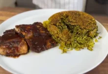 سبزی پلو
