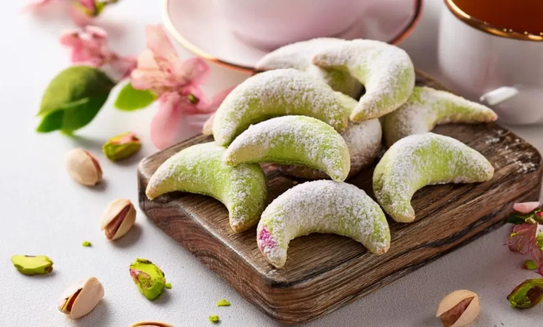 شیرینی هلال پسته