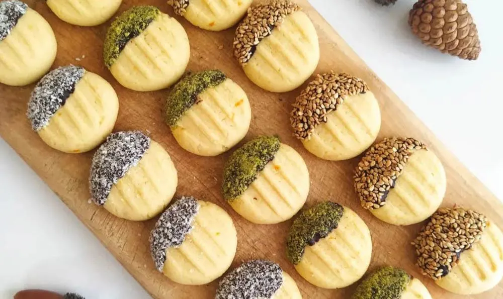 طرز تهیه شیرینی کره‌ای مغزدار1
