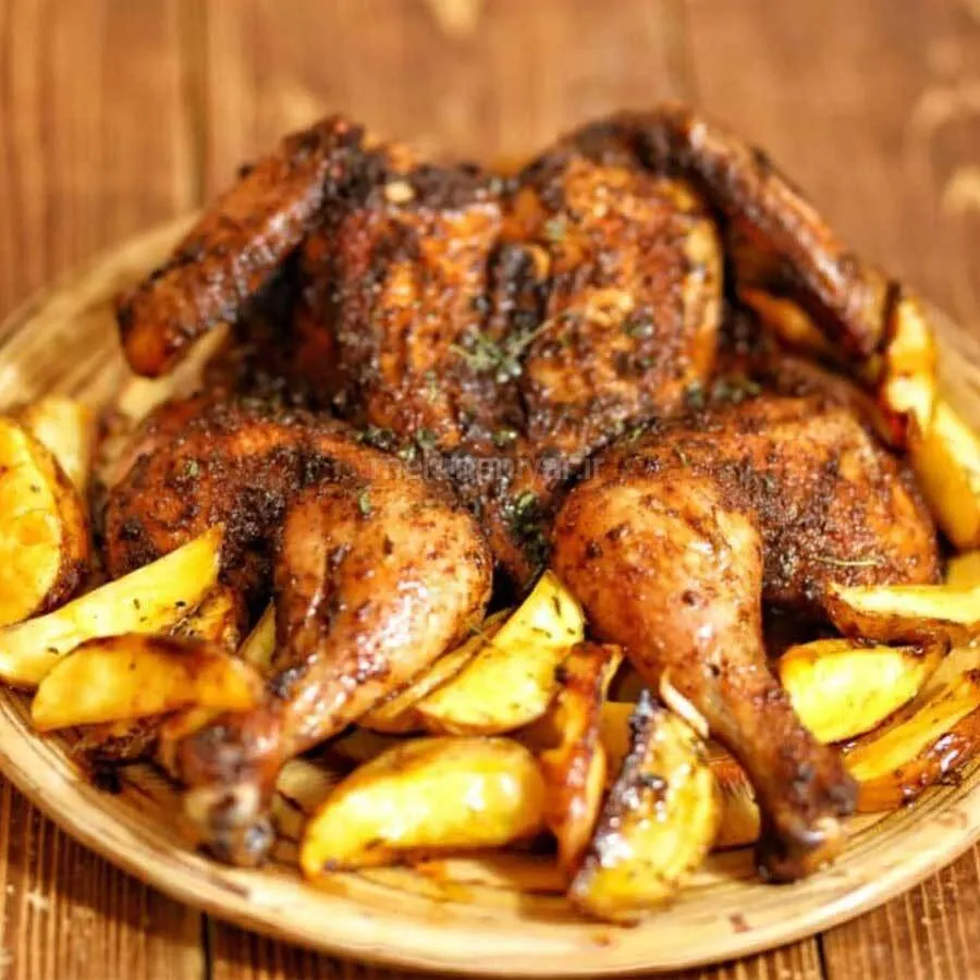 مرغ تنوری فرانسوی