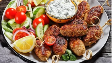 طرز تهیه کوفته مدیترانه‌ ای