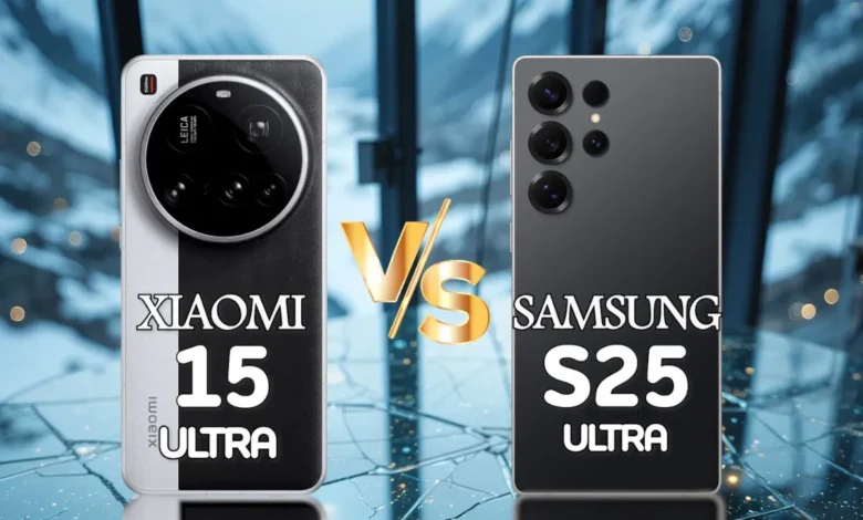 مقایسه شیائومی 15 اولترا و گلکسی S25 Ultra