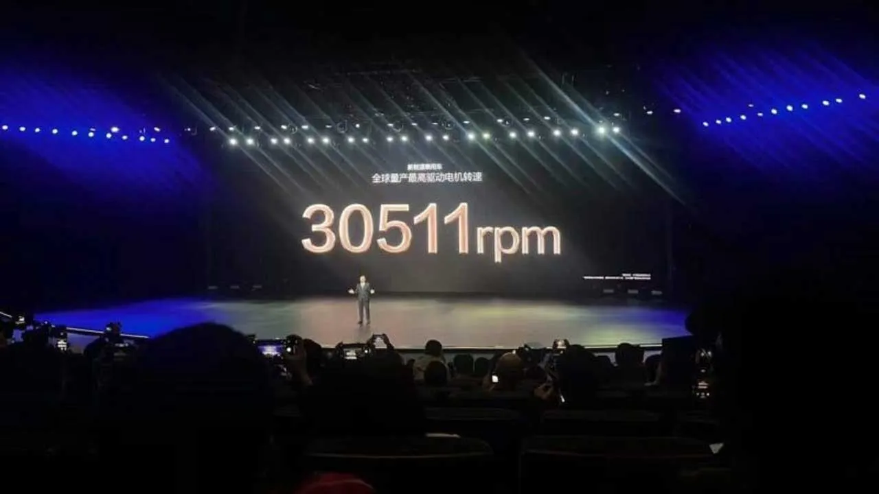 موتور برقی جدید بی وای دی با دور فوق‌العاده 30 هزار rpm3