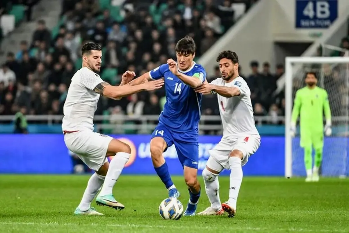 پوستر AFC برای مسابقه‌ی امشب ایران و ازبکستان1