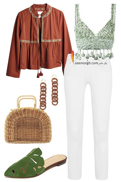 شلوار جین سفید