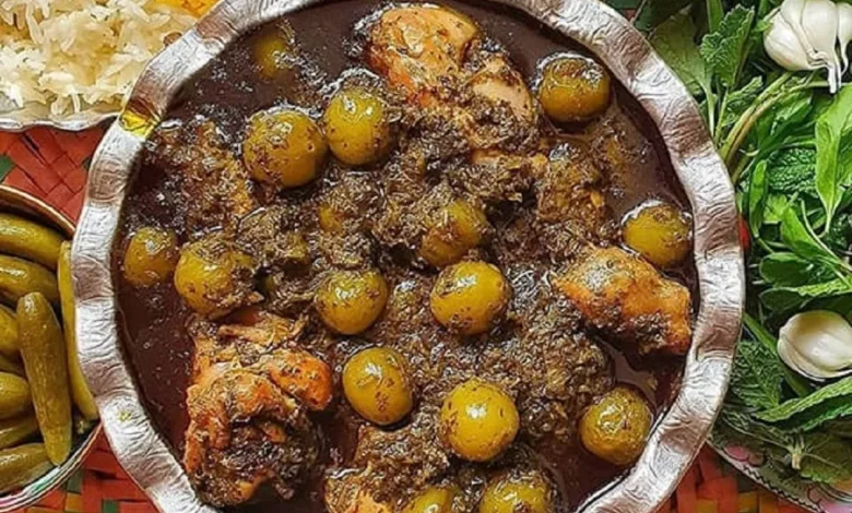 شوید قورمه گیلانی