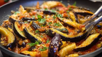 طرز تهیه یک غذای جدید با بادمجان به روش آشپز مشهور ایتالیایی