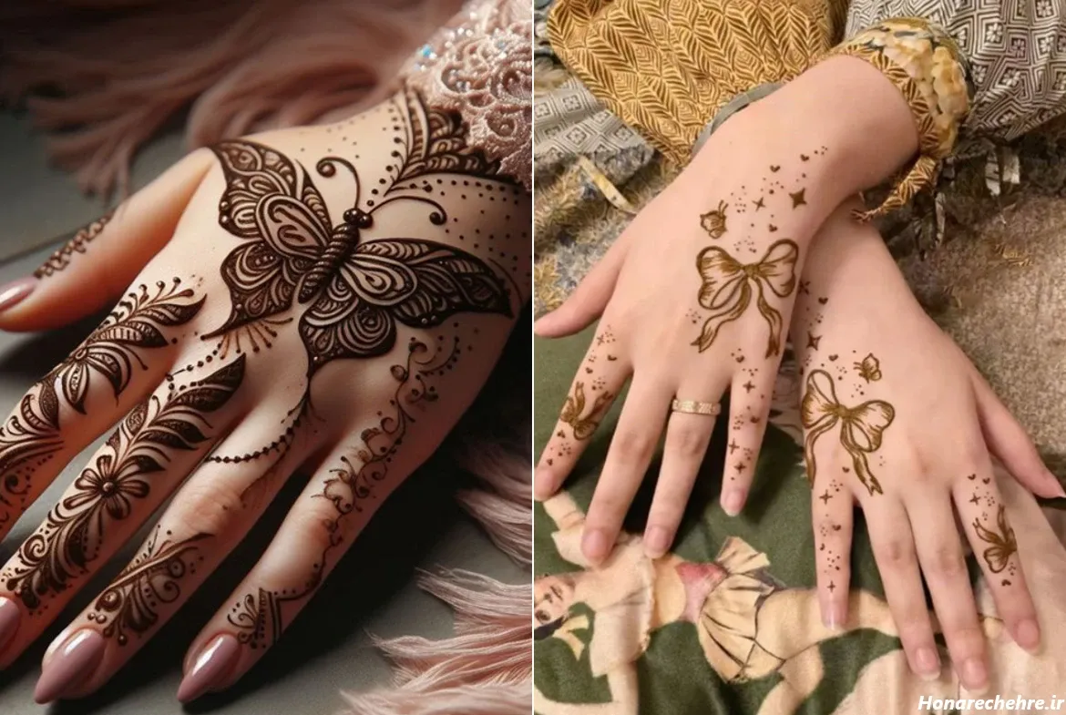 مدل‌های شگفت‌انگیز حنای رویایی