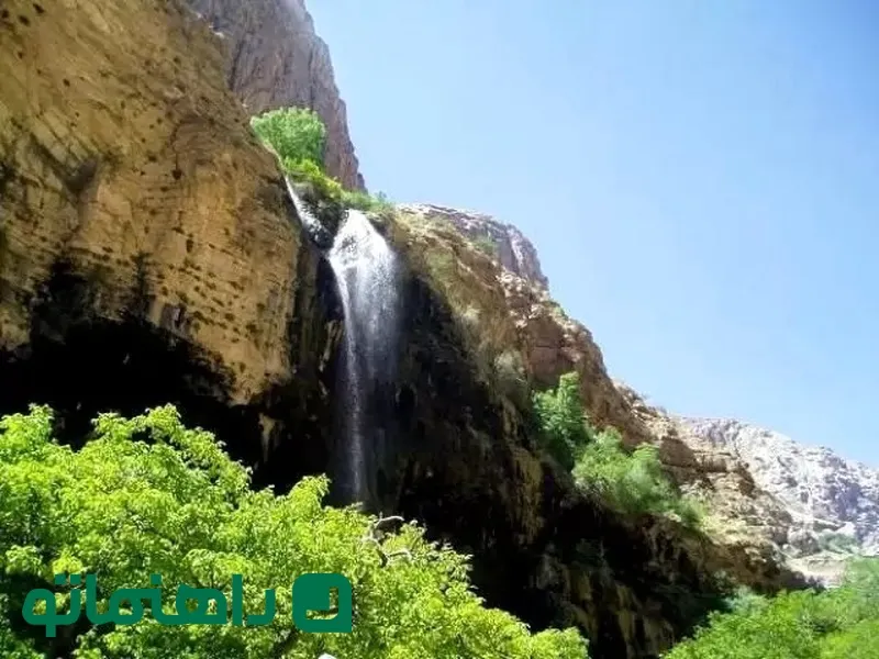 آبشار رویایی در مشهد