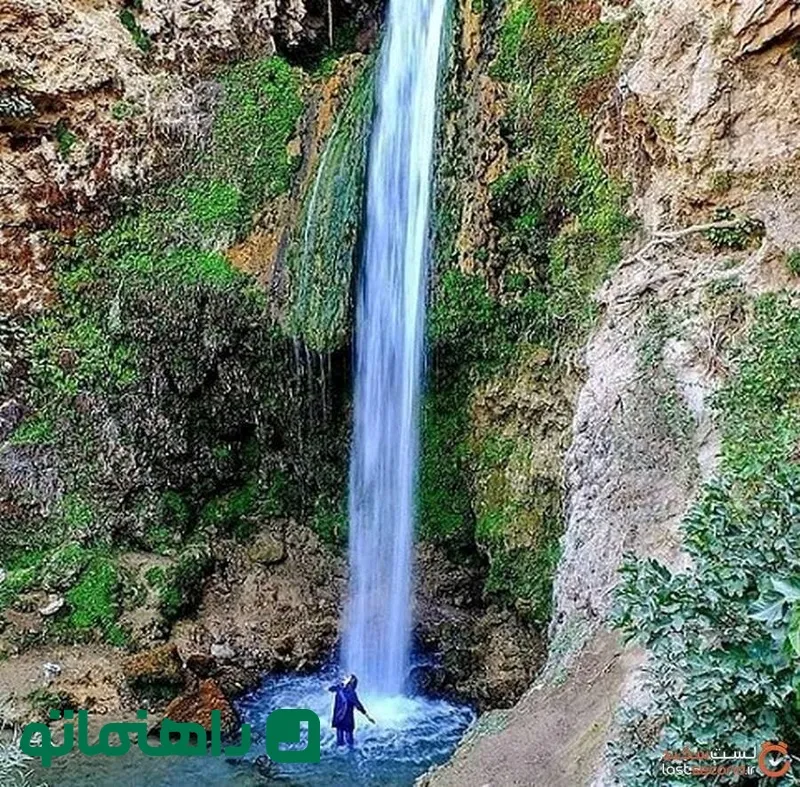 آبشار رویایی در مشهد