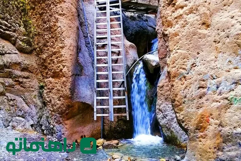 آبشار رویایی در مشهد