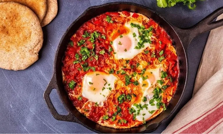 Bean omelette
