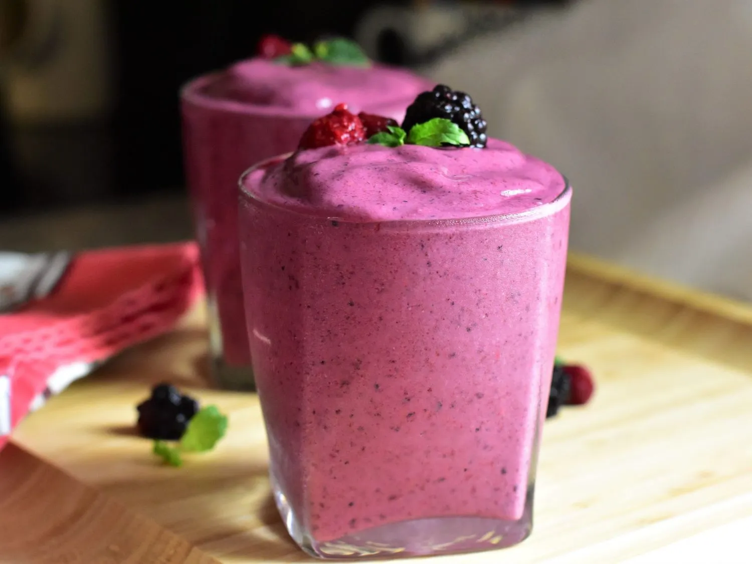 Blackberry smoothie