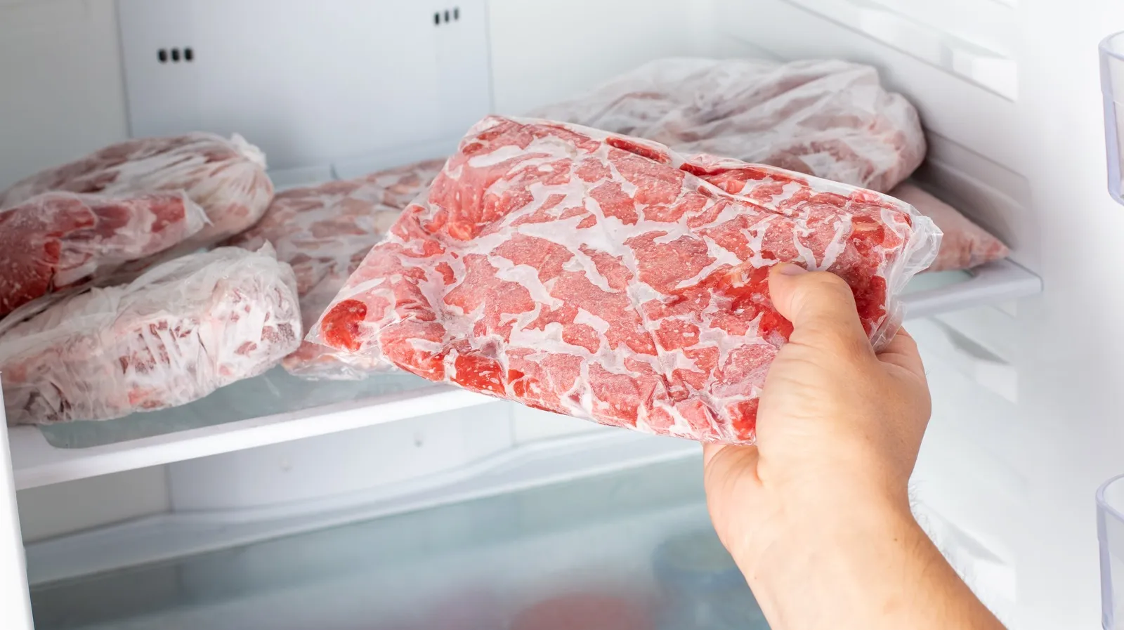 Defrosting meat