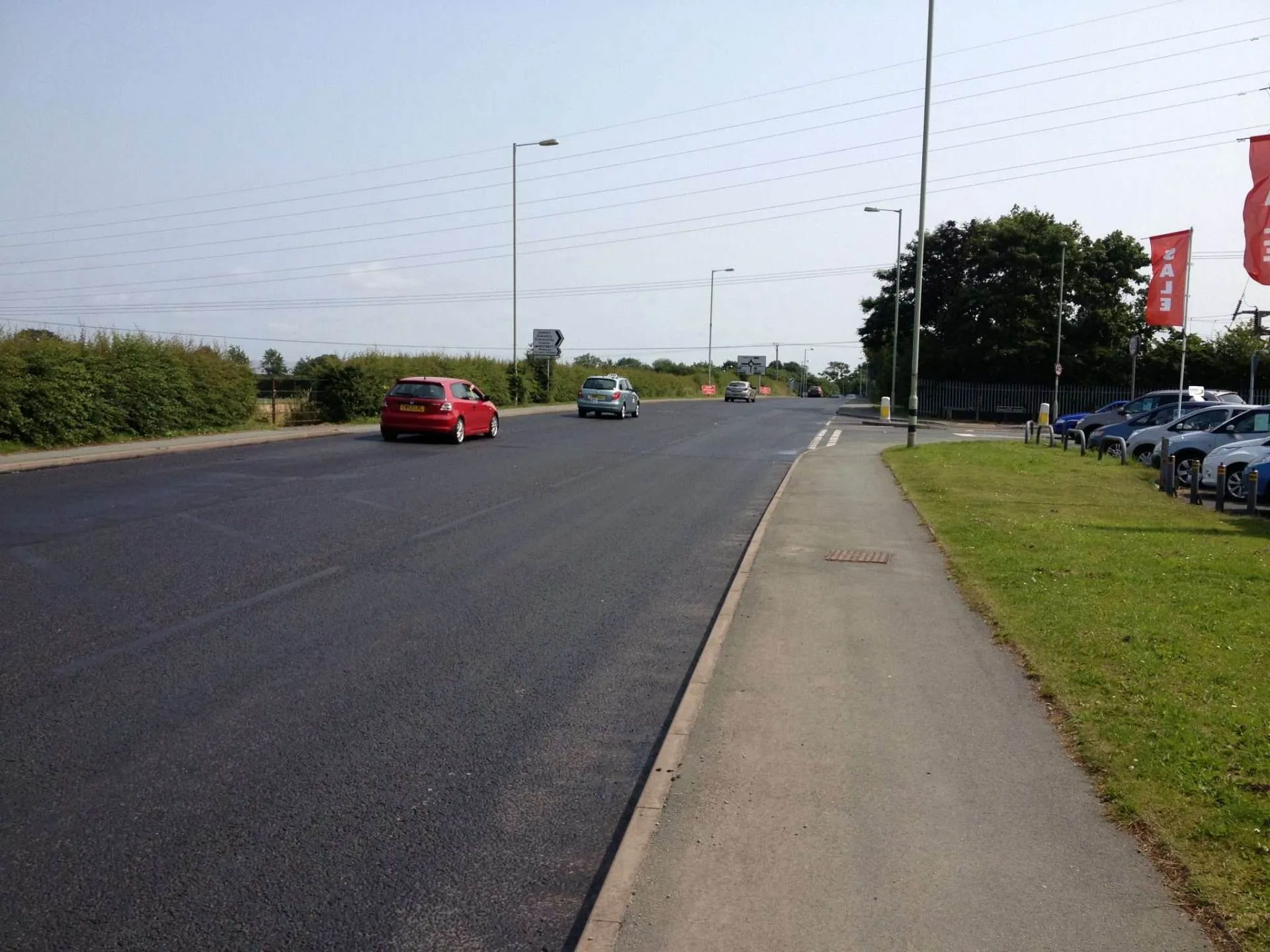 Flood proof asphalt