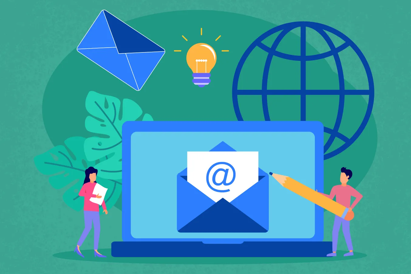 How to create an email