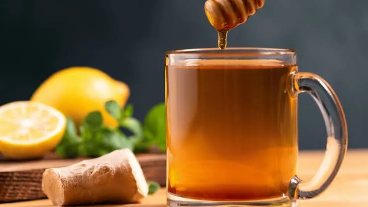 Omani lemon tea