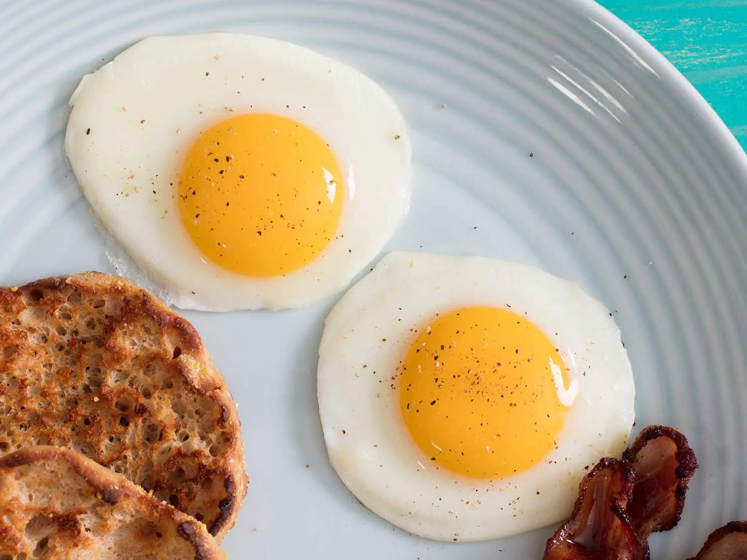 Raw eggs