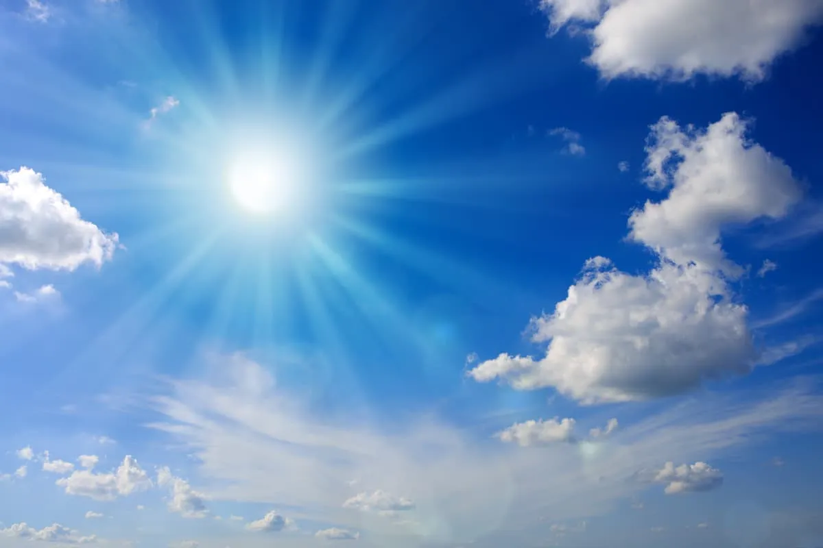 Sun rays