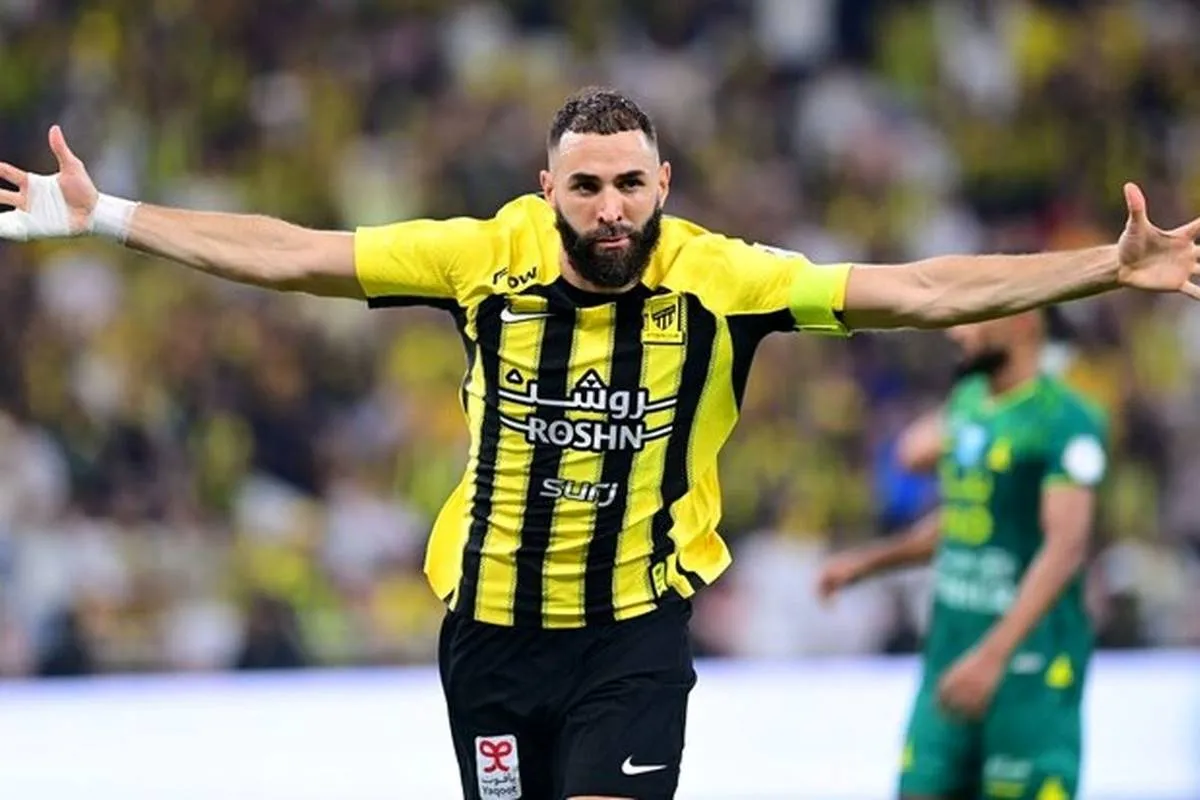 اولین قهرمانی بنزما در عربستان