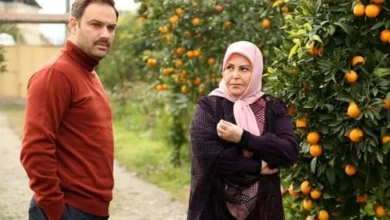 اکرم محمدی خانم بزرگ سریال ستایش با استایل اروپایی 1