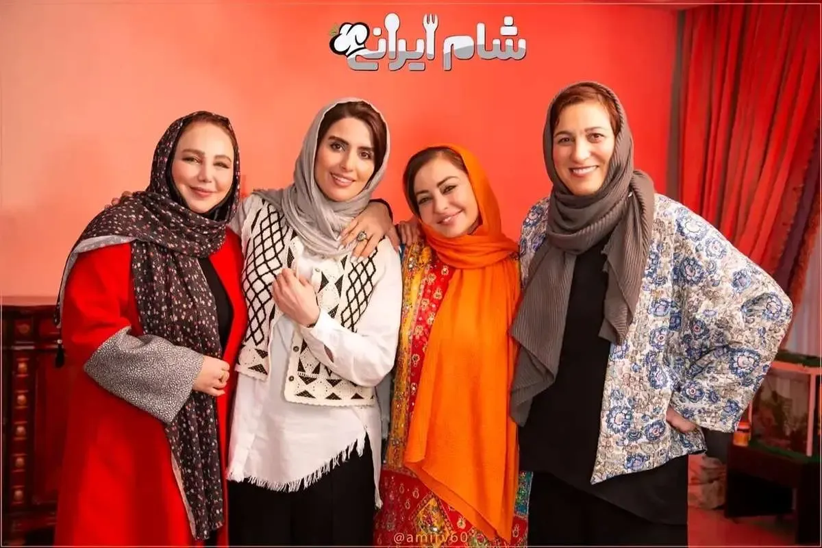 بی‌احترامی رها خدایاری به مهمانان در شام ایرانی