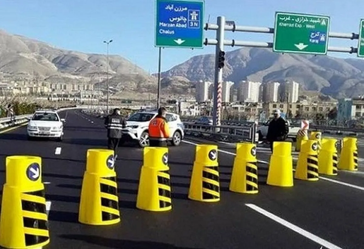 جاده چالوس 10 روز مسدود می‌شود جزئیات