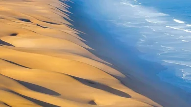 زیبایی های طبیعت بلوچستان از بالا