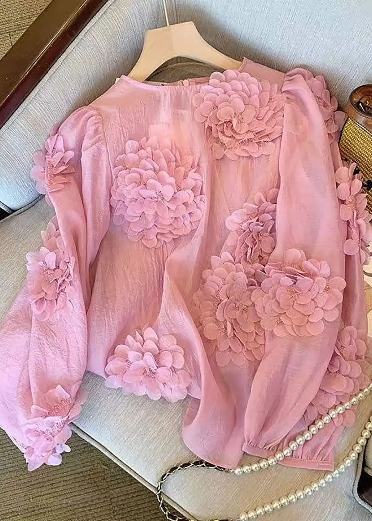 شومیز صورتی