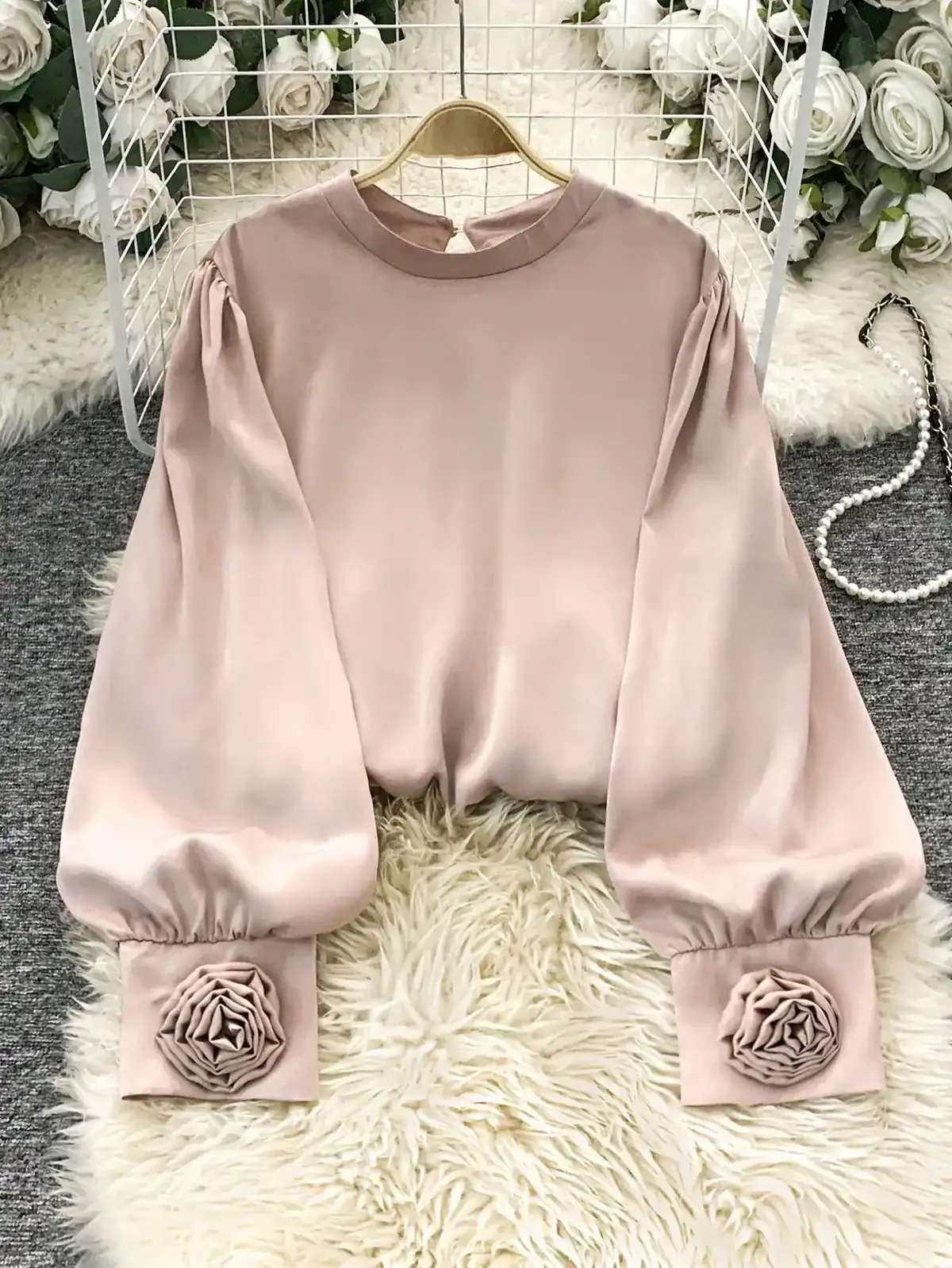 شومیز صورتی