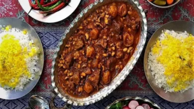 طرز تهیه خورش قارچ با گوشت گوسفندی