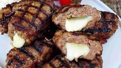 طرز تهیه کباب تابه‌ ای پنیری