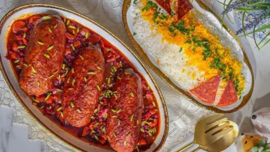 مرغ و آلو
