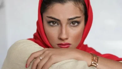 عکس بازیگر زیبای نجلا با یک استایل متفاوت