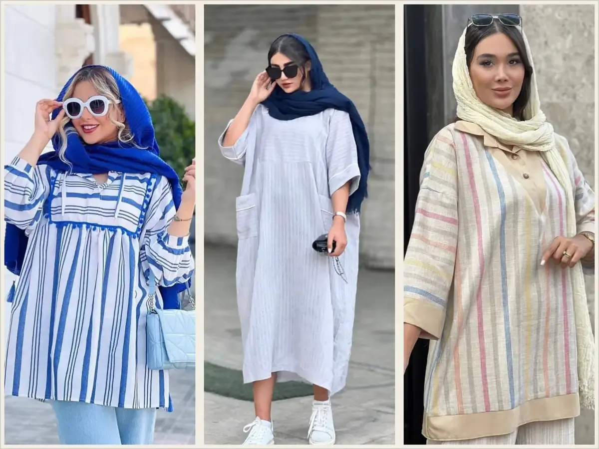 مدل مانتو جلو بسته تابستان ۱۴۰۴