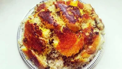 مرغ لا پلو شیرازی