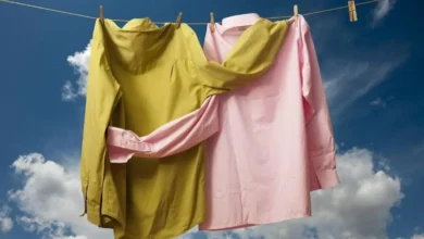چگونه لباس‌ها را درست روی بند پهن کنیم تا زودتر خشک شوند؟