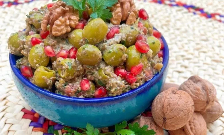 کالری زیتون پرورده