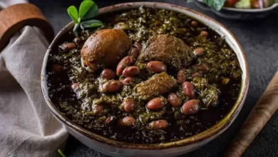 طرز تهیه خورش قارچ با گوشت گوسفندی