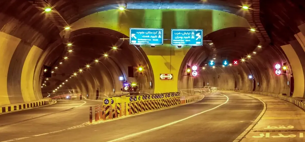 ۲ تونل بزرگ پایتخت امشب مسدود می‌شود جزئیات