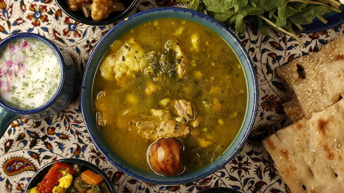 آبگوشت مرزه