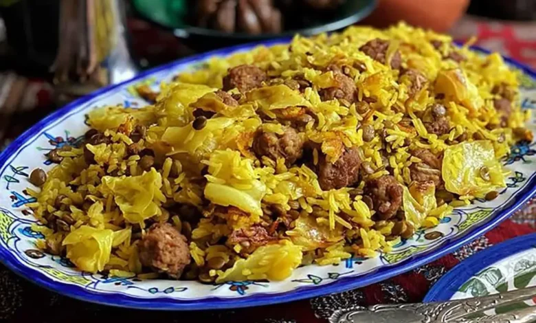 کلم مرجی پلا