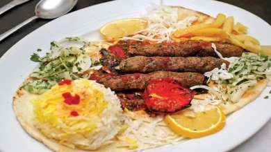 طرز تهیه کباب لحم لبنانی 17 7 214