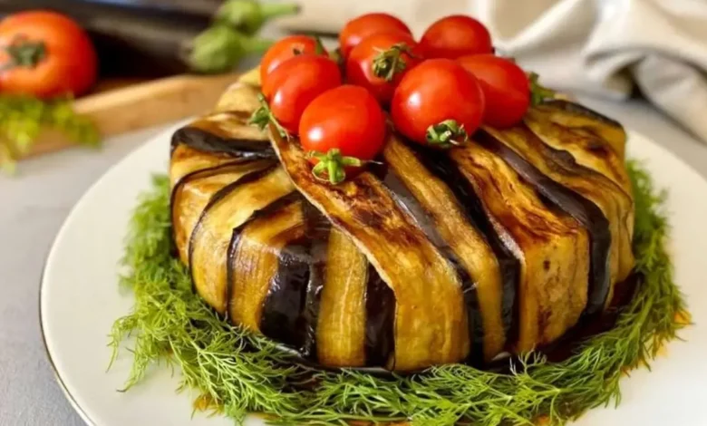 سالاد بادمجان آذربایجانی