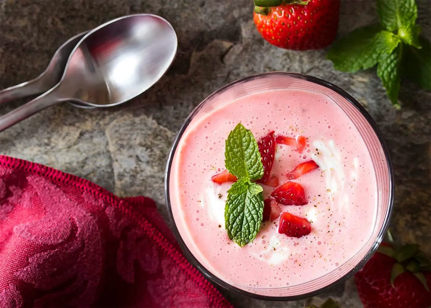 Strawberry yogurt2