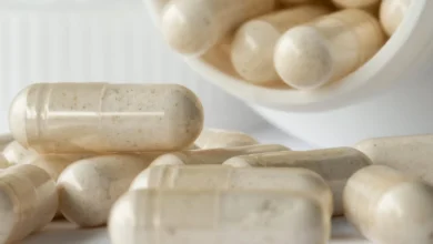 Taking probiotic supplements